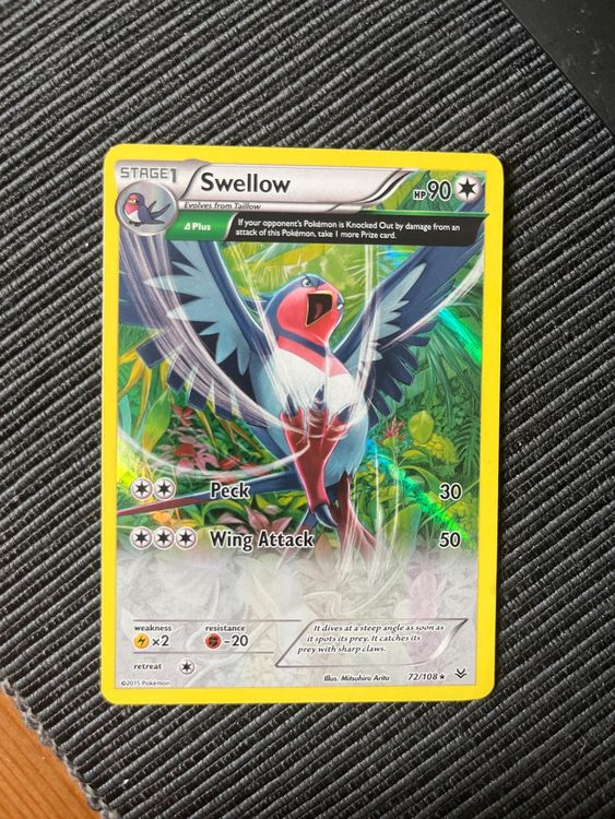 Pokémon Card Database - X Y - #103 Swellow