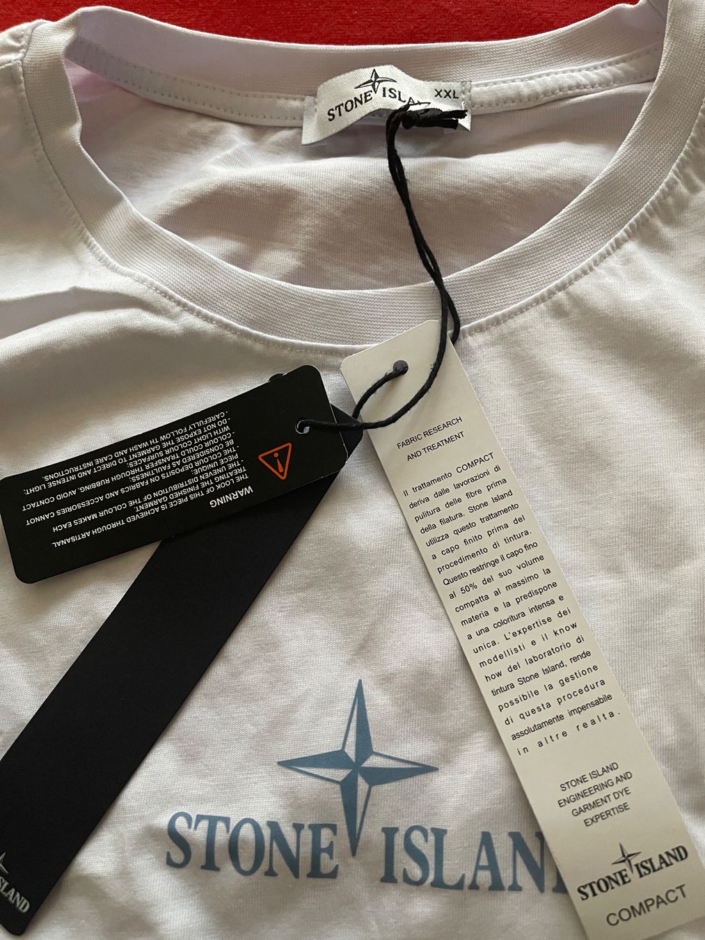 Stone Island T-shirt: Stone Island T Schirt,XXL – Nuovo e nell'imballaggio originale da Bolligen venduto da Aquella71 5