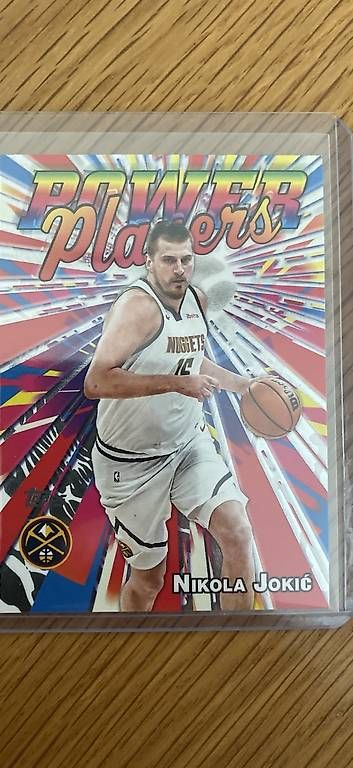 Topps Carte collezionabili: Nikola Jokic Topps Power Players – Usato da Boningen venduto da chregu90