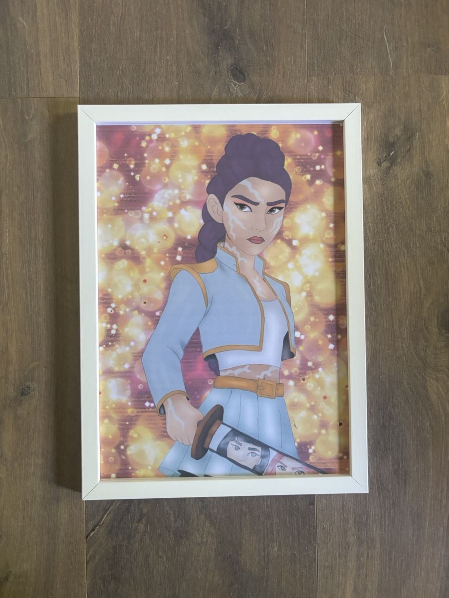 Poster & Bilder: Tableau encadré - Rumi - Kpop demon hunters – Neu und originalverpackt aus Rue von Juliechaillet99