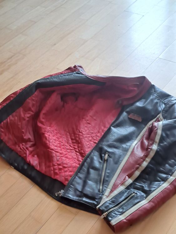 FLM Giacche: FLM Leder-Motorradjacke Vintage – Usato da Castaneda venduto da laurin155 5