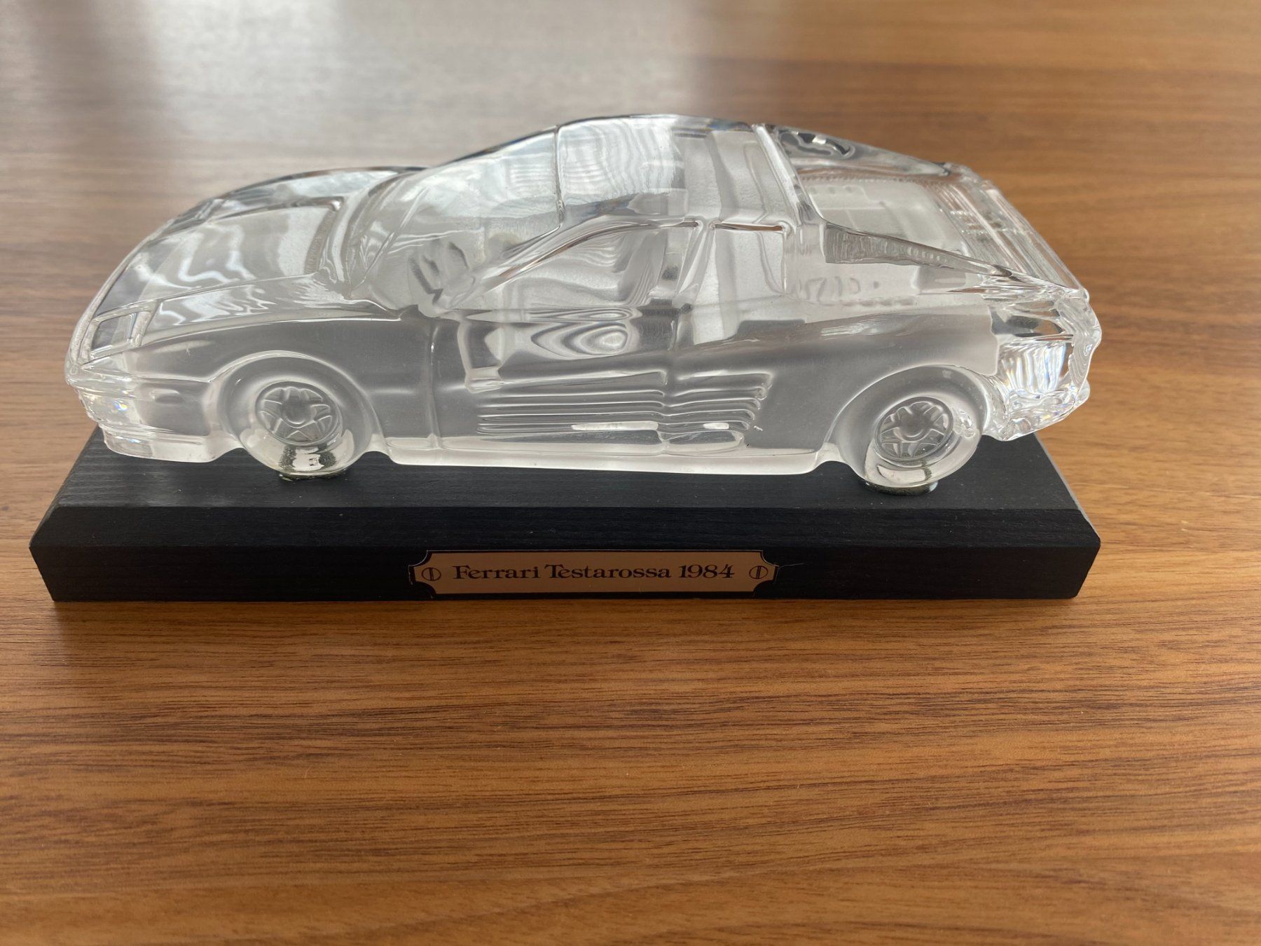 Ferrari Modellini d'auto: Ferrari Testarossa 1984 - Modell aus Glas – Usato da Unterterzen venduto da bac_287t 4