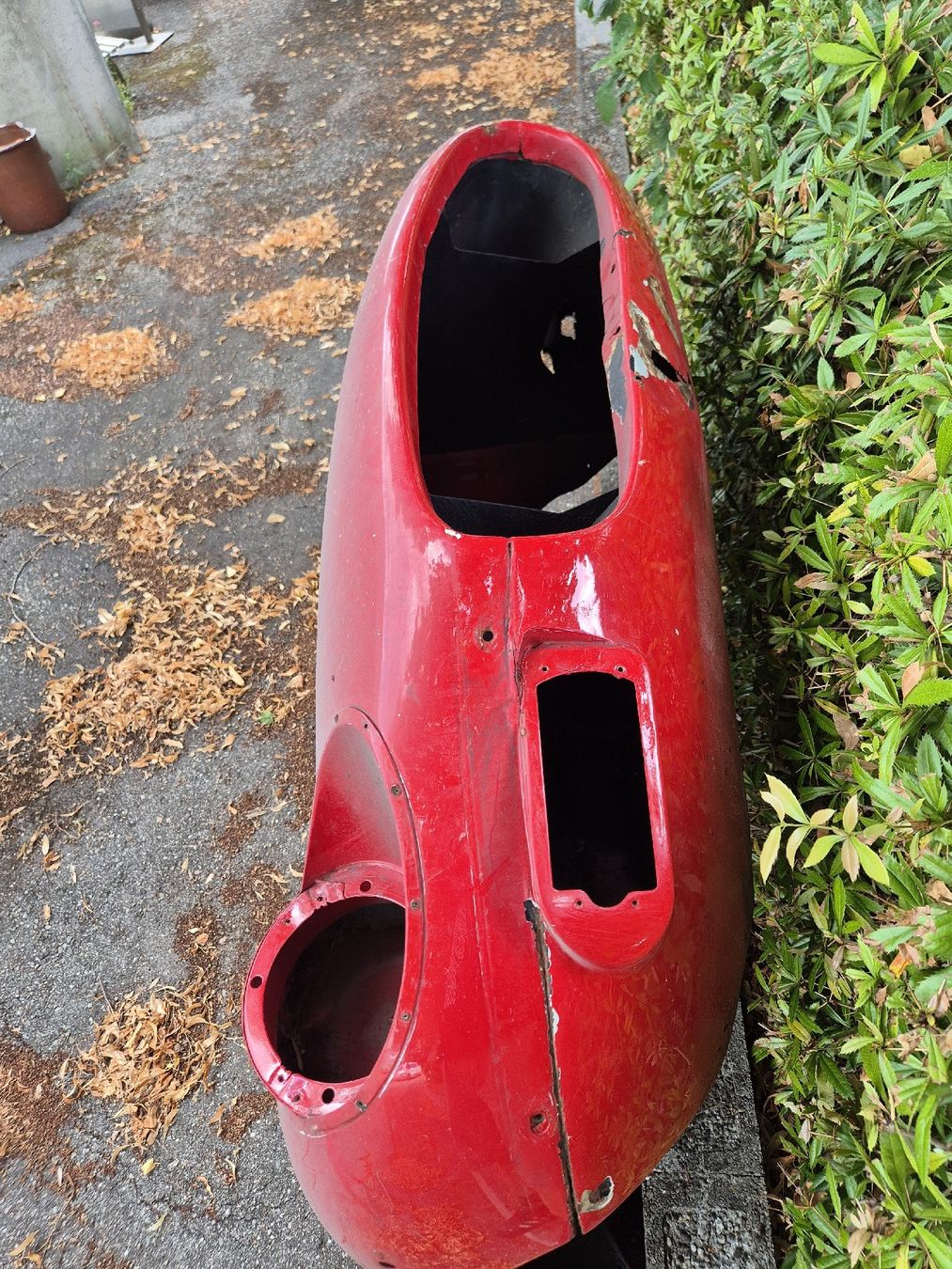 Jaguar Tutti pezzi di ricambio auto: Jaguar E Type Motorhaube für Deko oder zum herrichten. – Difettoso da Wangen b. Olten venduto da madmax05 3