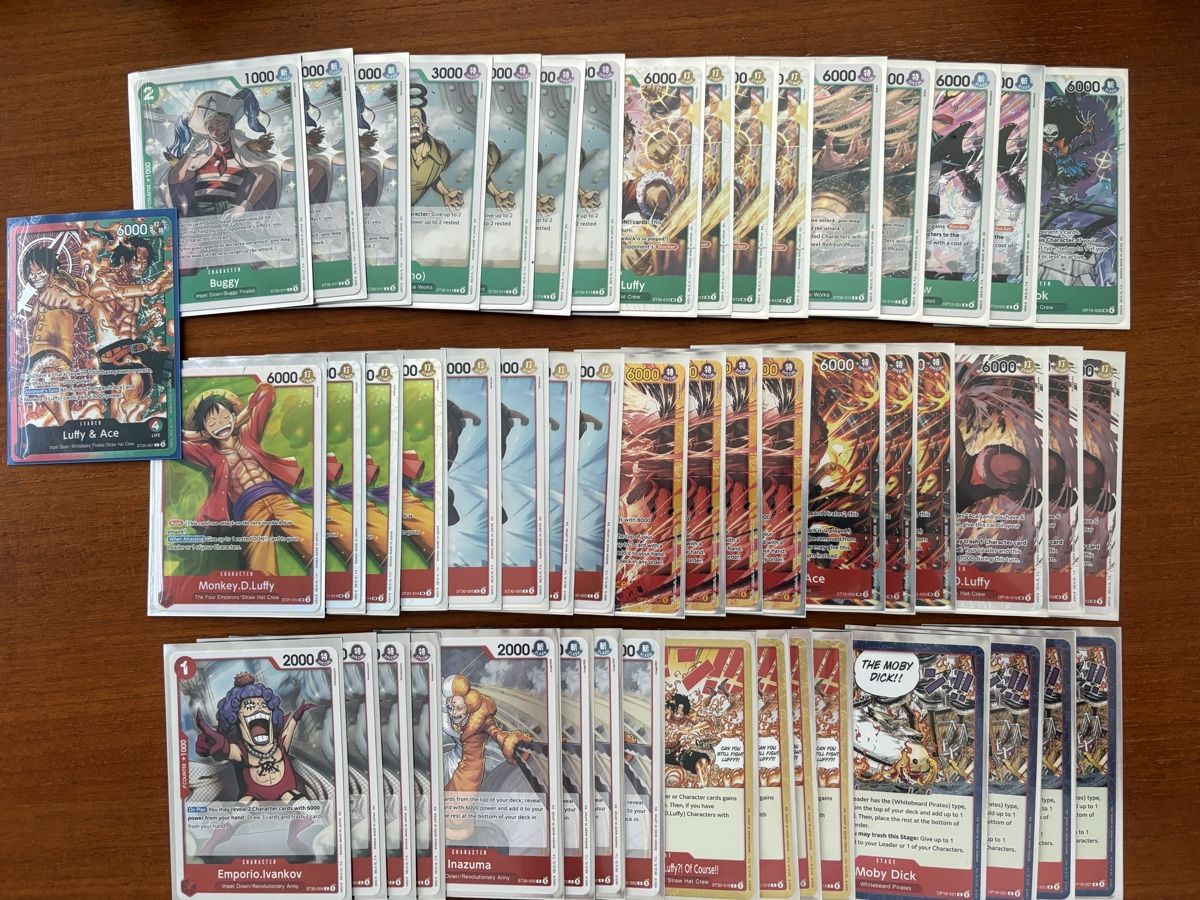 Bandai Cartes à collectionner: One Piece TCG Luffy & Ace Deck – Neuf (Voir description) à zuchwil par Niki_HDx