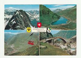 Ansichtskarte Andermatt Oberalp Ungelaufen