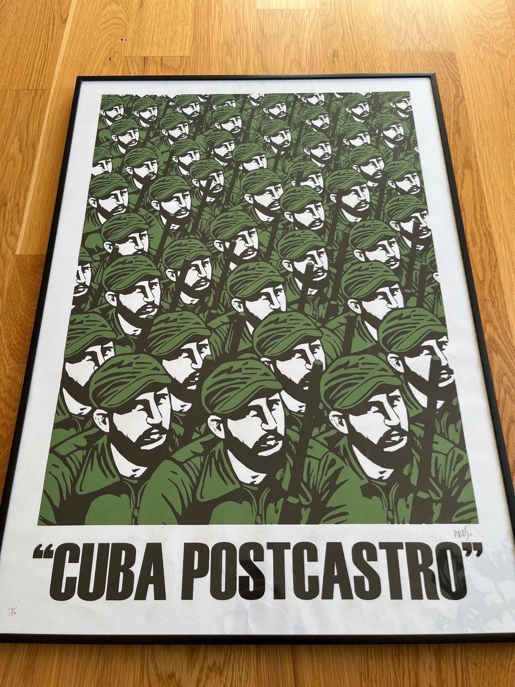 Foto & Immagini: Cuba Post Castro Screen-Print by ARES – Usato da Interlaken venduto da fbnscl 2