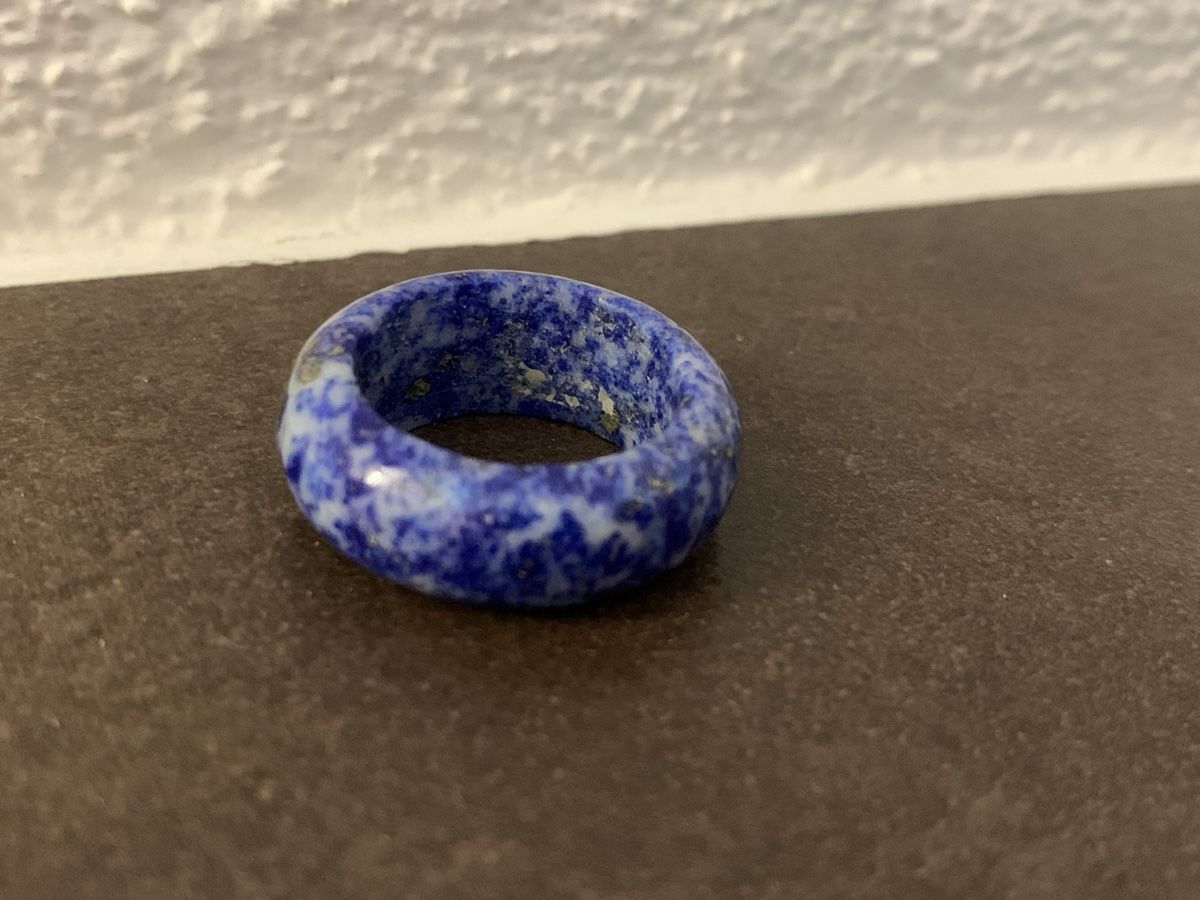 Anelli: Steinring, Lapislazuli Ring, Natürliche Schönheit – Usato da Nunningen venduto da mochflo