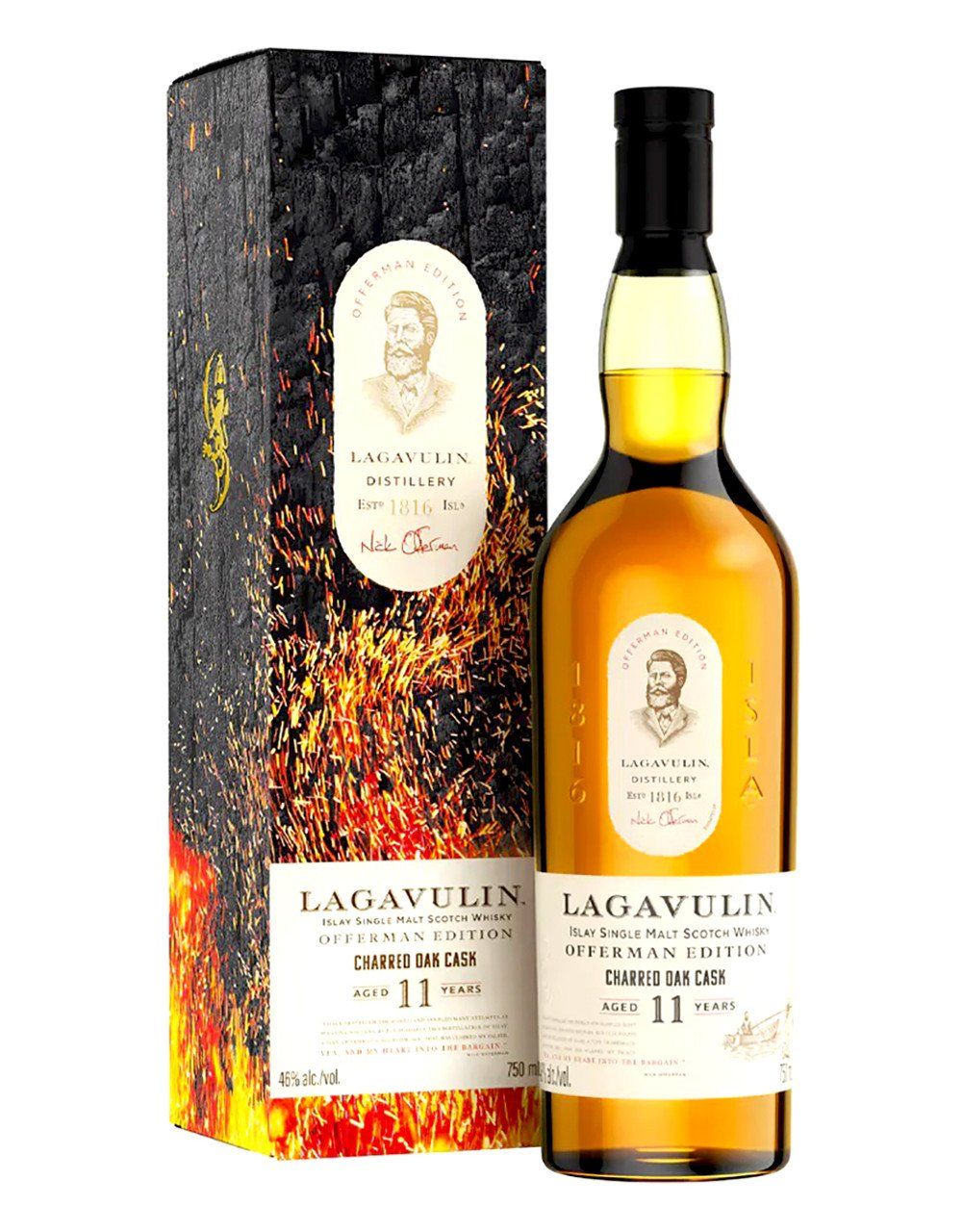 Lagavulin Spirituosen: Lagavulin Offerman 3. Edition 11 Year Charred Oak Cask – Neu und originalverpackt aus Zürich von Incap