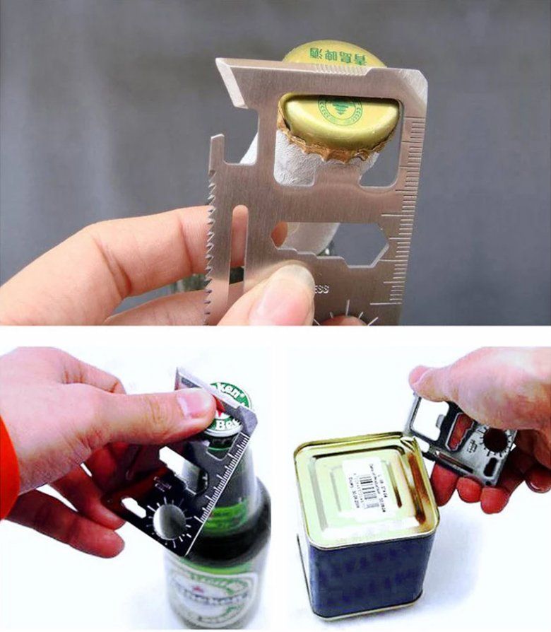 Portachiavi: Camping Multitool Survival mit Messer, Flaschenöffner und Co – Nuovo e nell'imballaggio originale da Berg am Irchel venduto da Zweiti_Chance 4