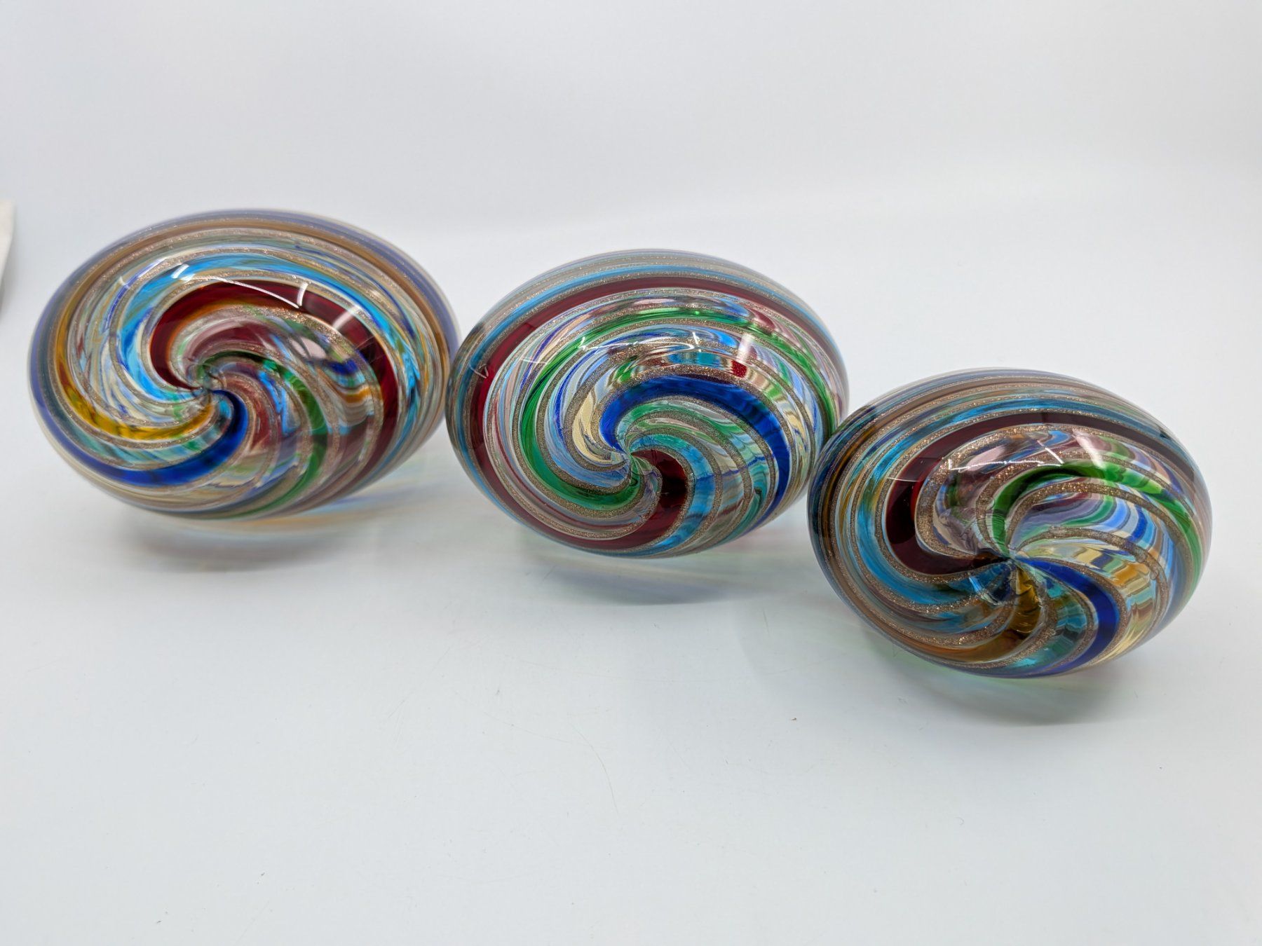 Murano Vase & Récipients: 3 Murano Flaschen, Flakons oder Vasen – D'occasion à Emmen par magelan 3