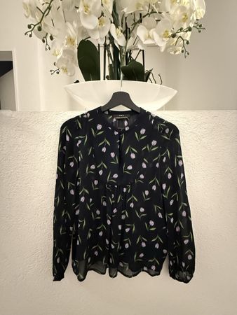 SET Bluse mit süssen Tulpen Print