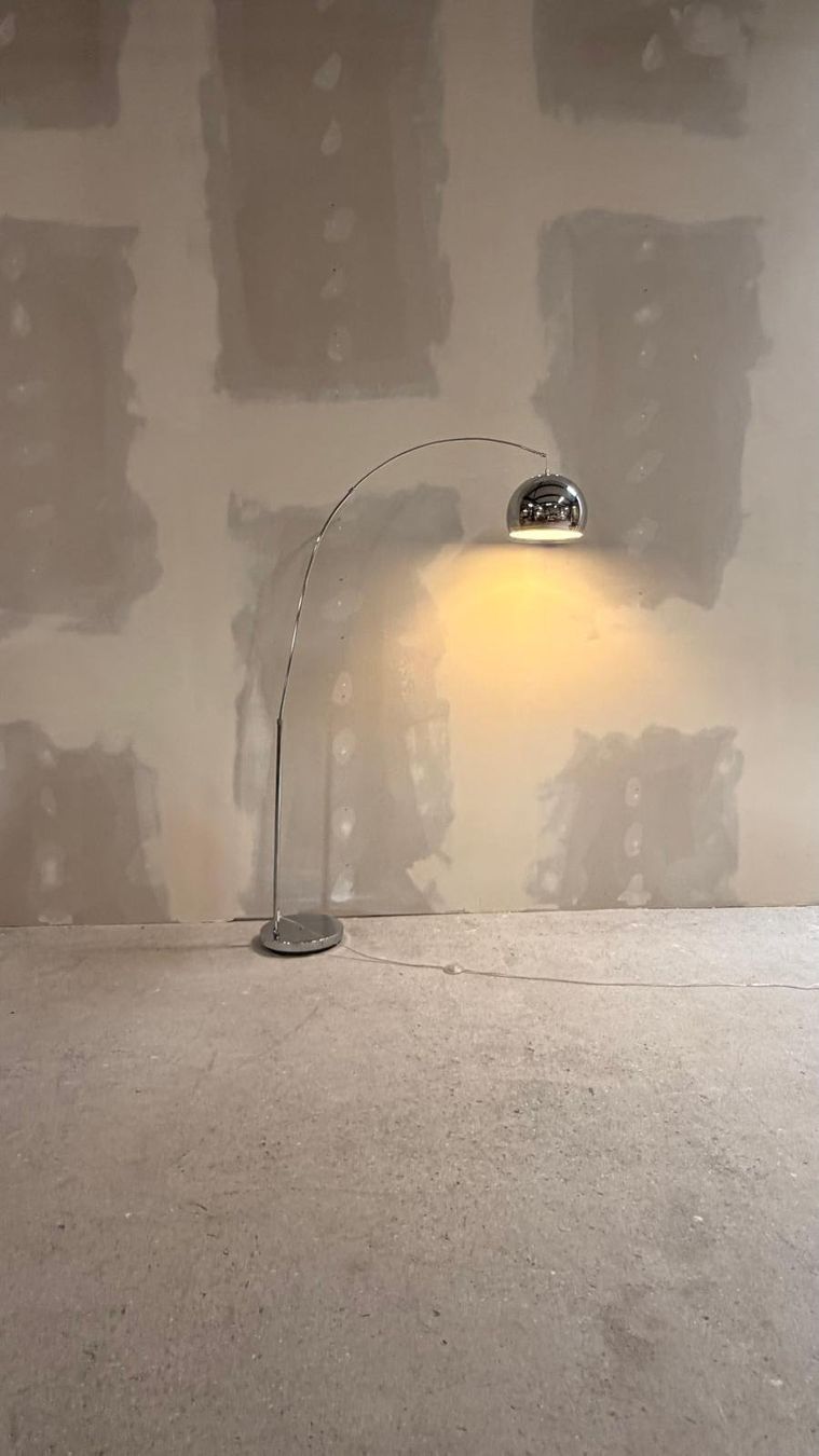 Lampen: Design Bogenlampe in Chrom 1-flammig – Gebraucht aus Rickenbach ZH von Der-Insider 3