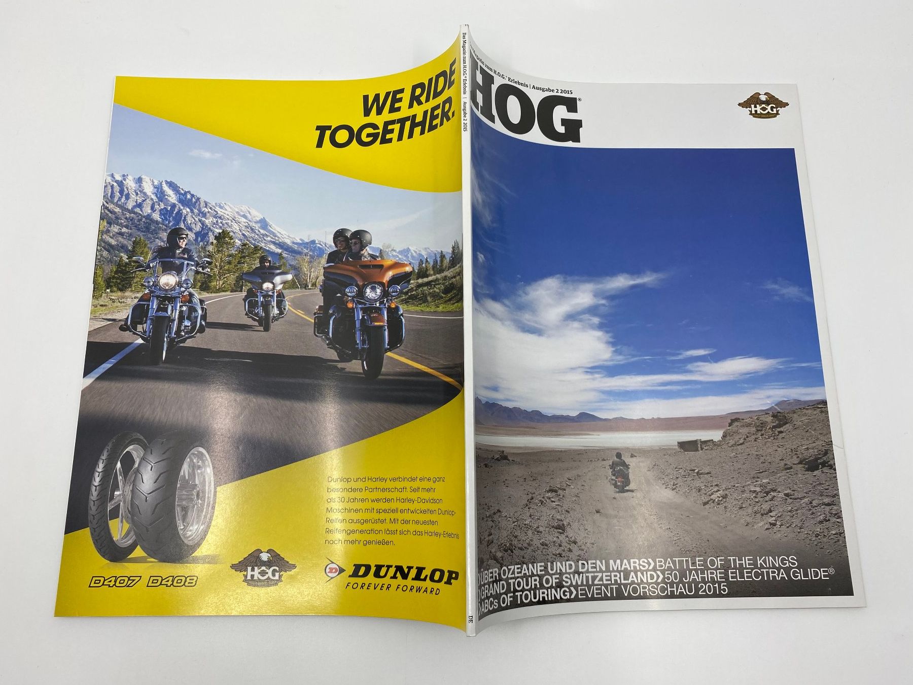 Riviste & Magazine: Harley Owners Group HOG Magazine 2015 – Usato da Langwiesen venduto da Restposten-24 4
