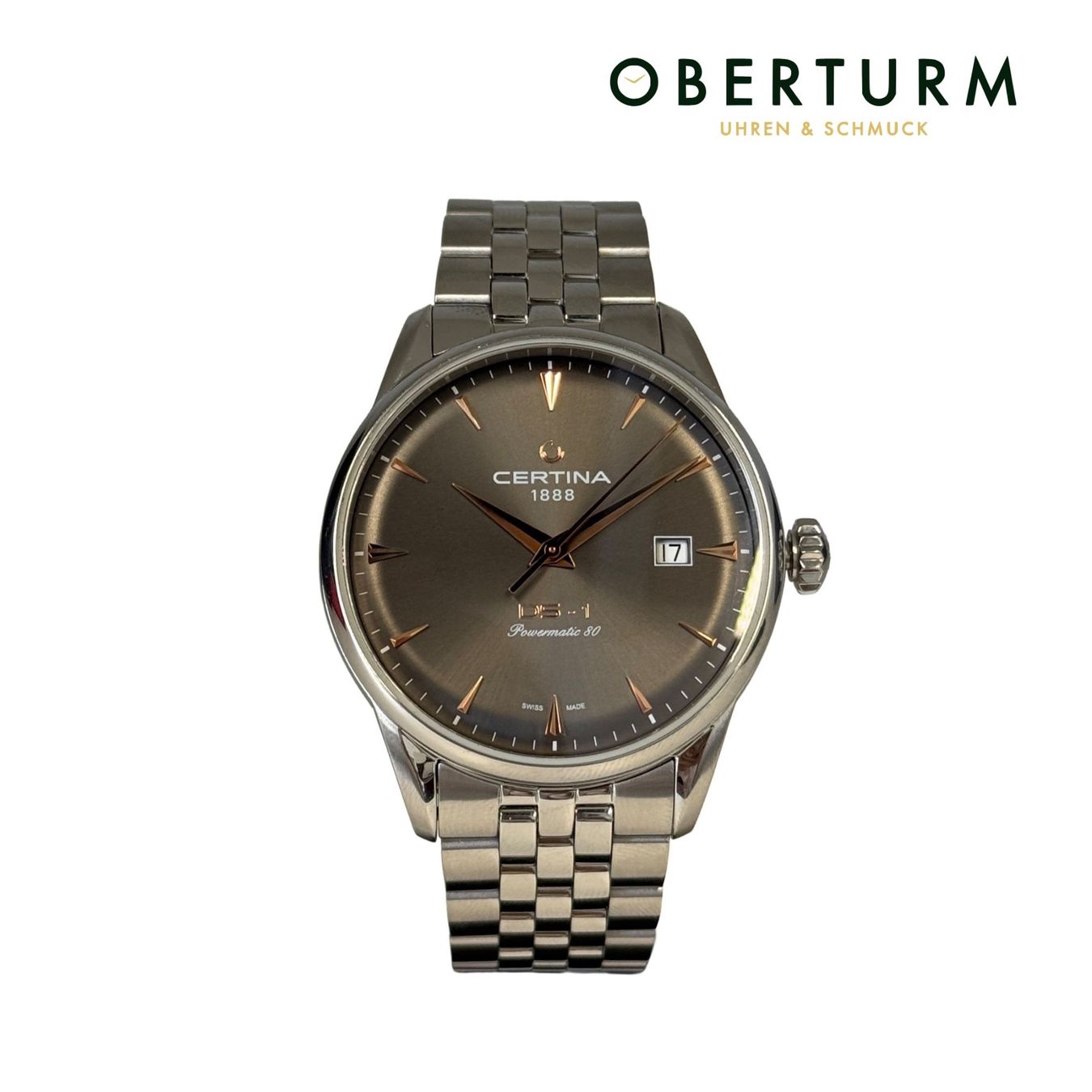 Certina Orologi: Certina DS-1 Powermatic 80 Automatik – Usato da Brugg AG venduto da Oberturm