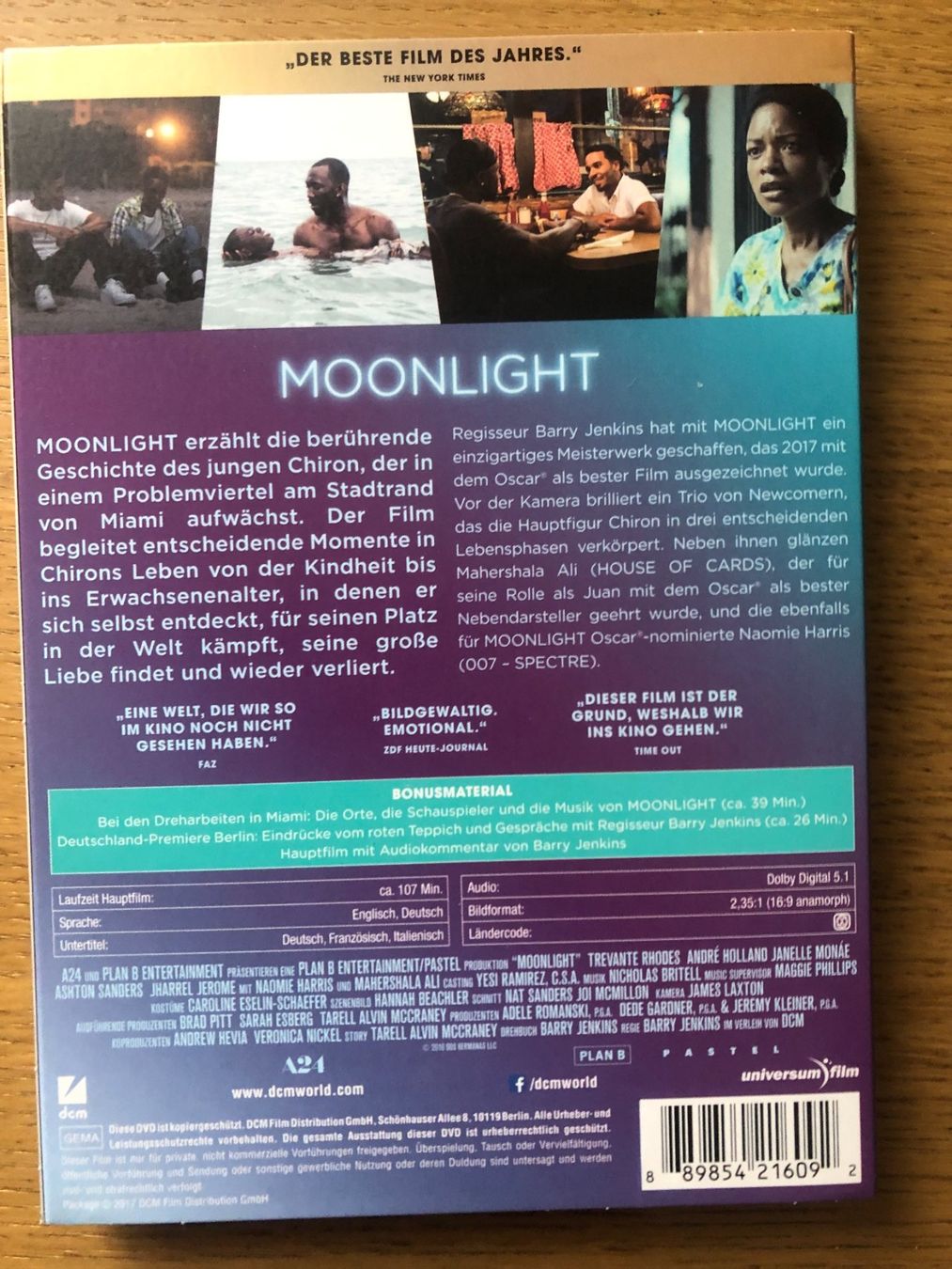 Tutti i DVDs: Moonlight – Usato da Basel venduto da jannickpascal 1