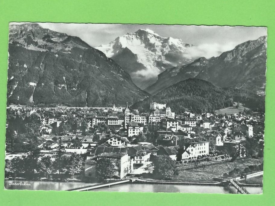 Cartoline postali: Interlaken und Jungfrau – Nuovo (secondo la descrizione) da Zürich venduto da t24_de