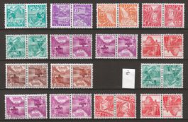 postfrische Kehrdruck Serien  K28 - K37 **  KP 195.--