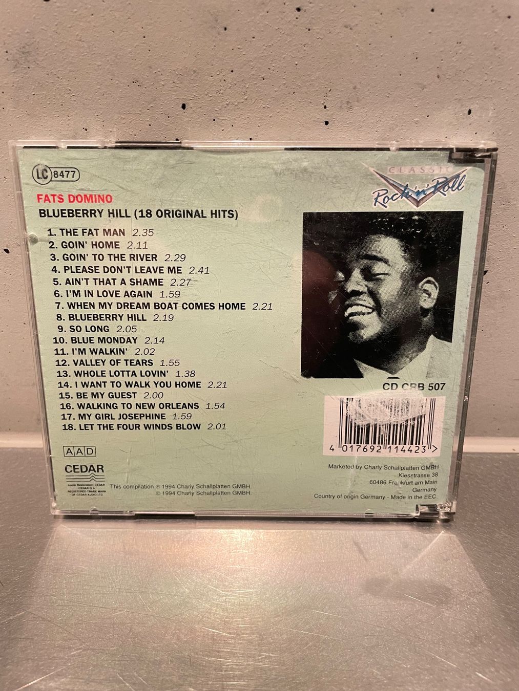 CD: Fats Domino - Blueberry Hill CD, 1994 – Usato da Sutz venduto da fx05 1