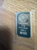 20 Gr. Silberbarren Argor SA Metals vac.