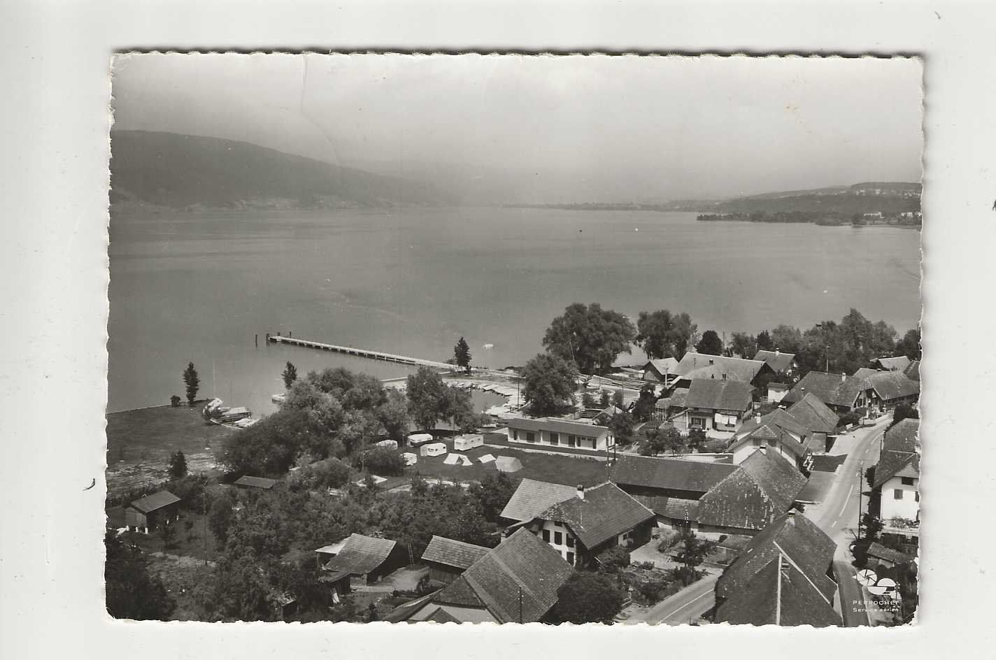 Cartoline postali: Lüscherz, – Usato da Spiez venduto da Niesen20