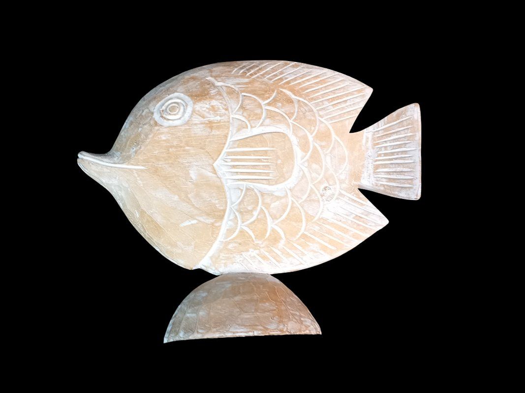 Sculture & Statue: Holzskulptur Fisch – Usato da Hünenberg venduto da Restwert_Zug 2