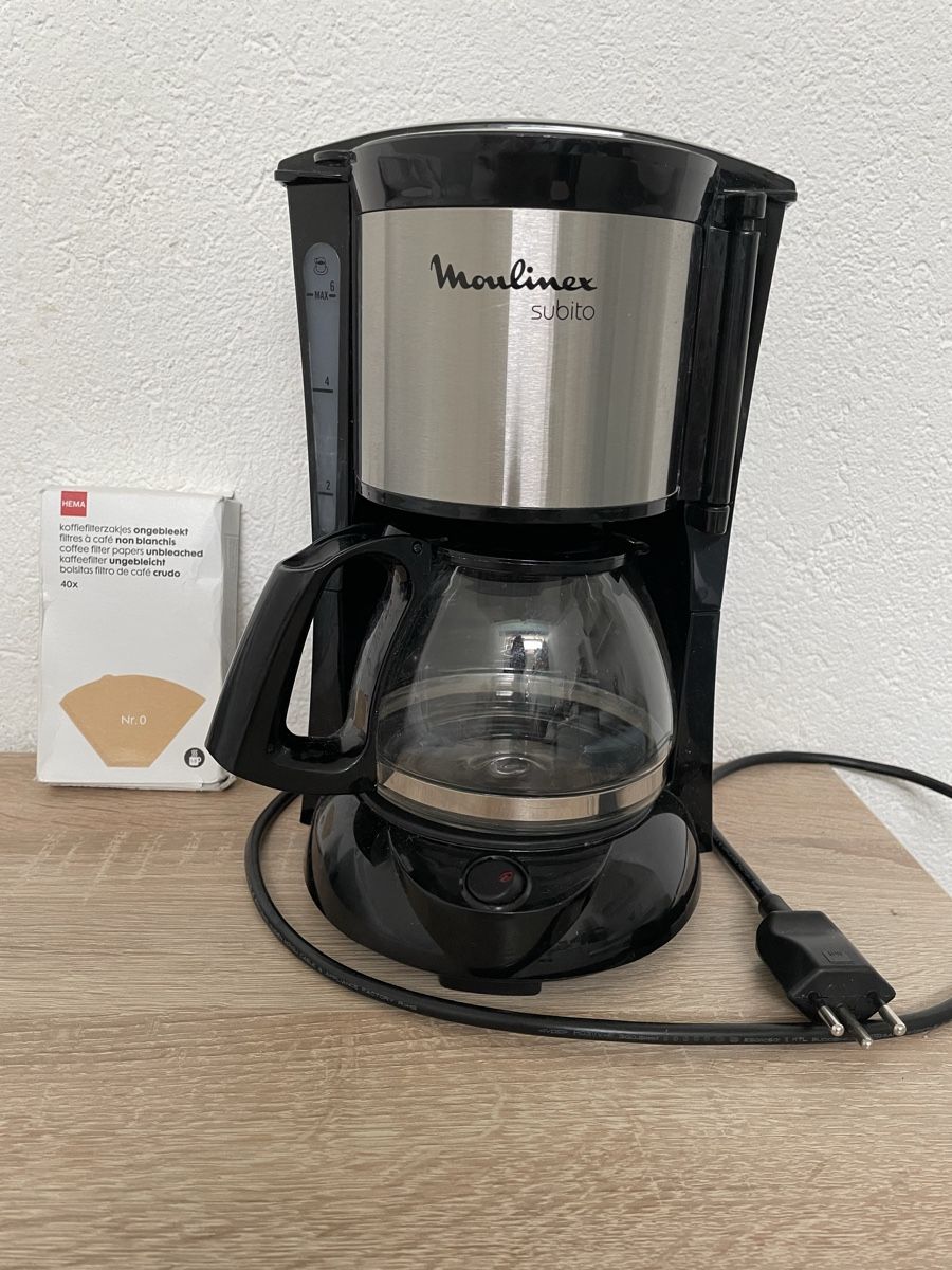 Moulinex Kaffeemaschinen & Espressomaschinen: Kaffeemaschine Moulinex Mini mit 2x Filter – Neu (gemäss Beschreibung) aus Zollikon von yaris0505