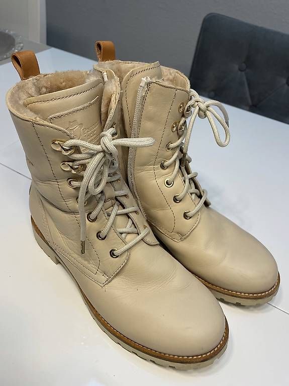 Scarpe da donna: PANAMA JACK WINTERSTIEFEL CREME, ECHT LEDER&FELL – Usato da Ebikon venduto da lau_vnq7 3