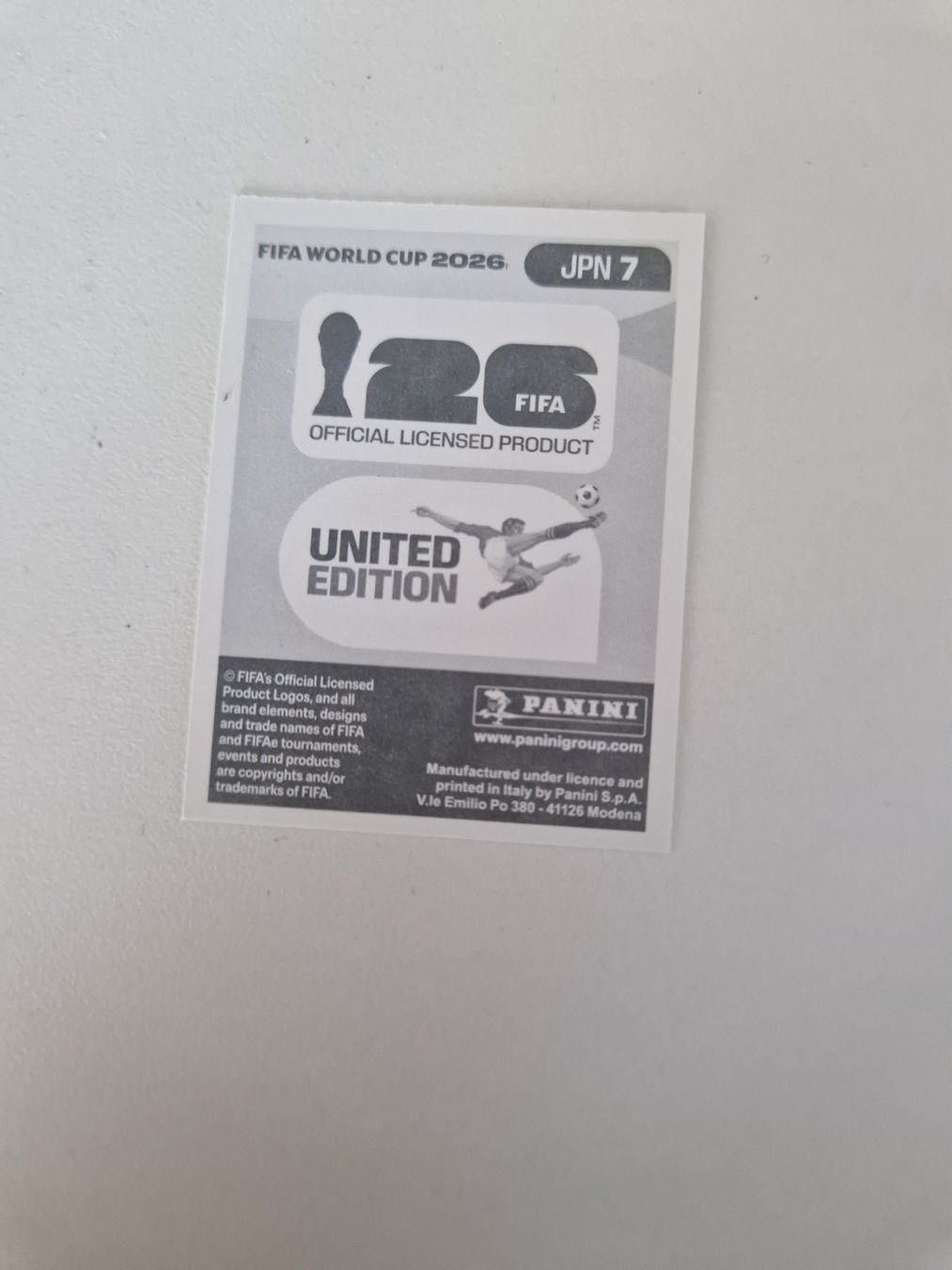Panini Carte collezionabili: Panini Sticker JPN7 – Nuovo (secondo la descrizione) da Stüsslingen venduto da white_angel86 1