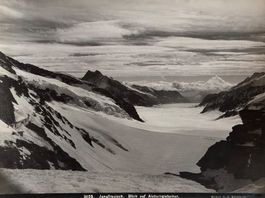 VINTAGE Gebrüder Wehrli - Jungfraujoch, Aletschgletscher