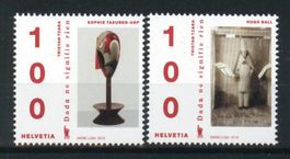 2016, Sondermarken 100 Jahre Dada **