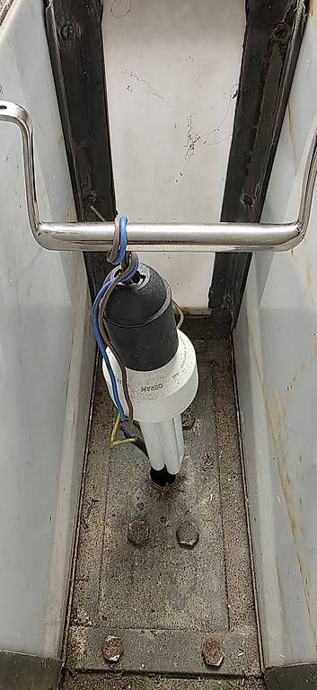 Lampade: SBB Lampe Weichenlaterne als Stehleuchte – Usato da Kaufdorf venduto da Nati-Nati 1