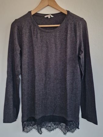 Leichter Damen Pullover C&A Clockhouse Gr. M Dunkelgrau