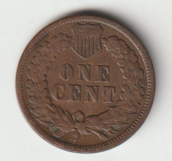 Antike USA Indian Head Cent Münze One Cent 1889 - Rarität! (Gebraucht