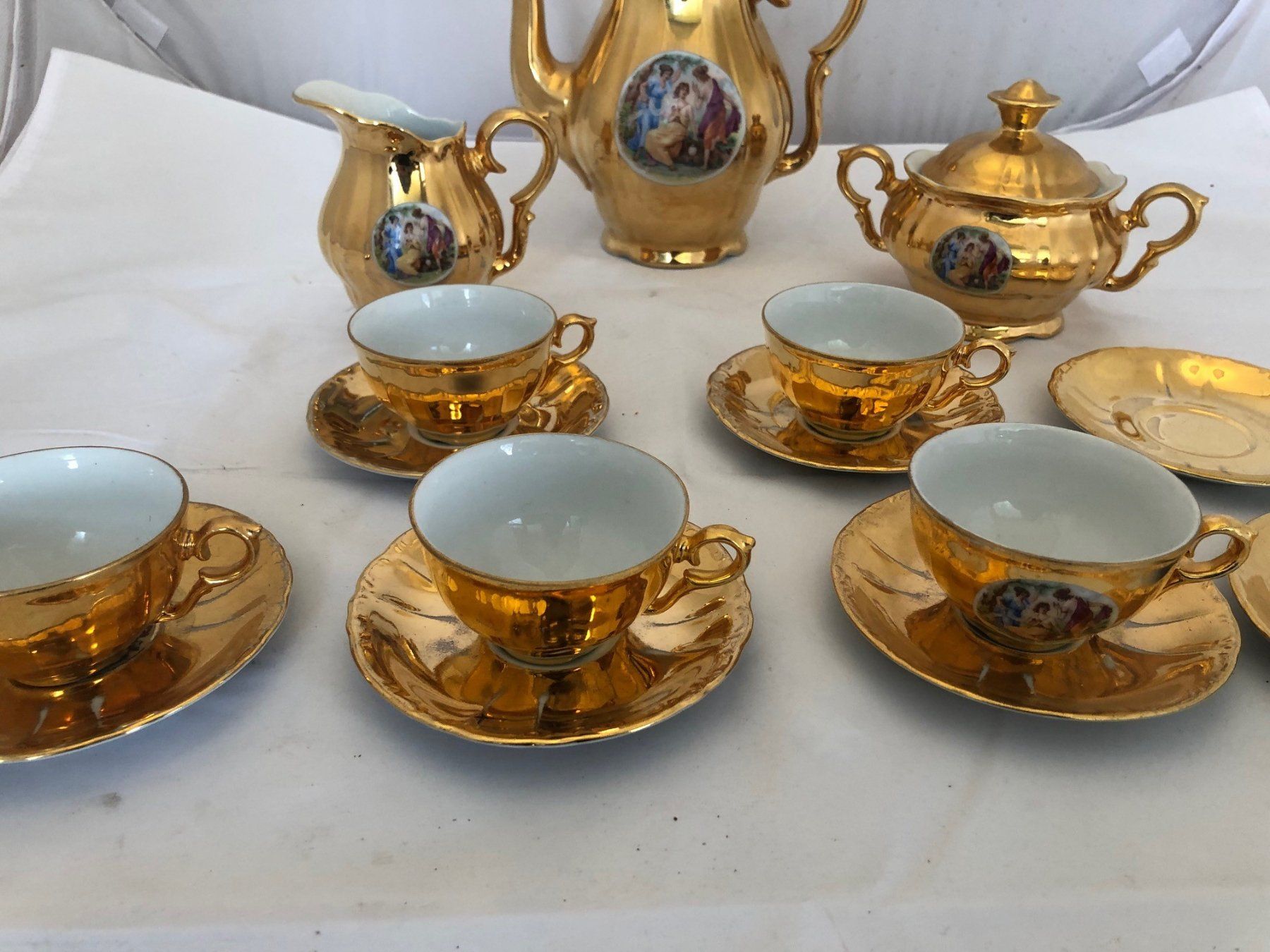 Set di piatti: Espresso-Kaffee-Set 18-teilig ! – Usato da Brügg BE venduto da doppelsalchow 1