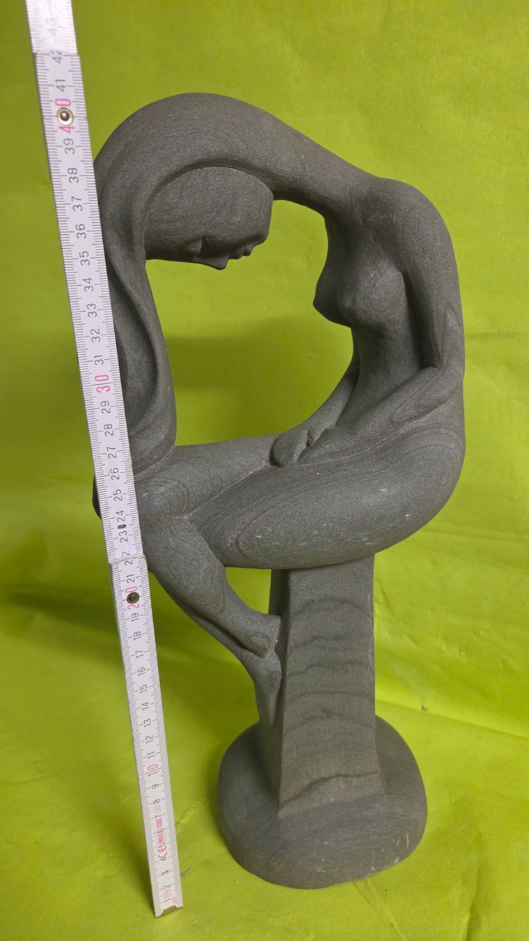 Sculture & Statue: Sandstein Statue sitzende Frau 40cm – Nuovo (secondo la descrizione) da Roggliswil venduto da Mabelco 5