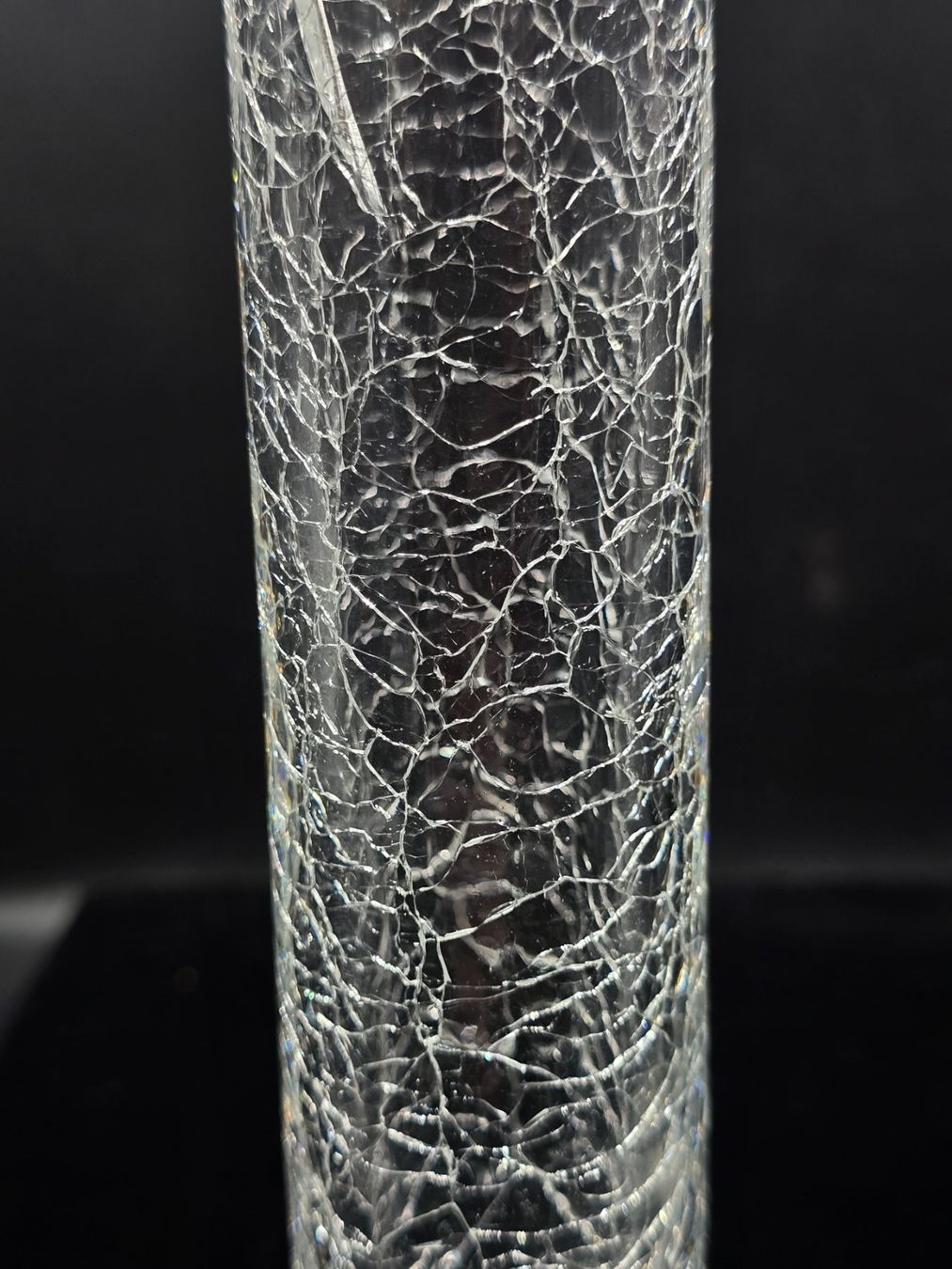 Vasi & Recipienti: Vase aus Crackle-Glas – Usato da Rorschacherberg venduto da snOOpydOg11 4