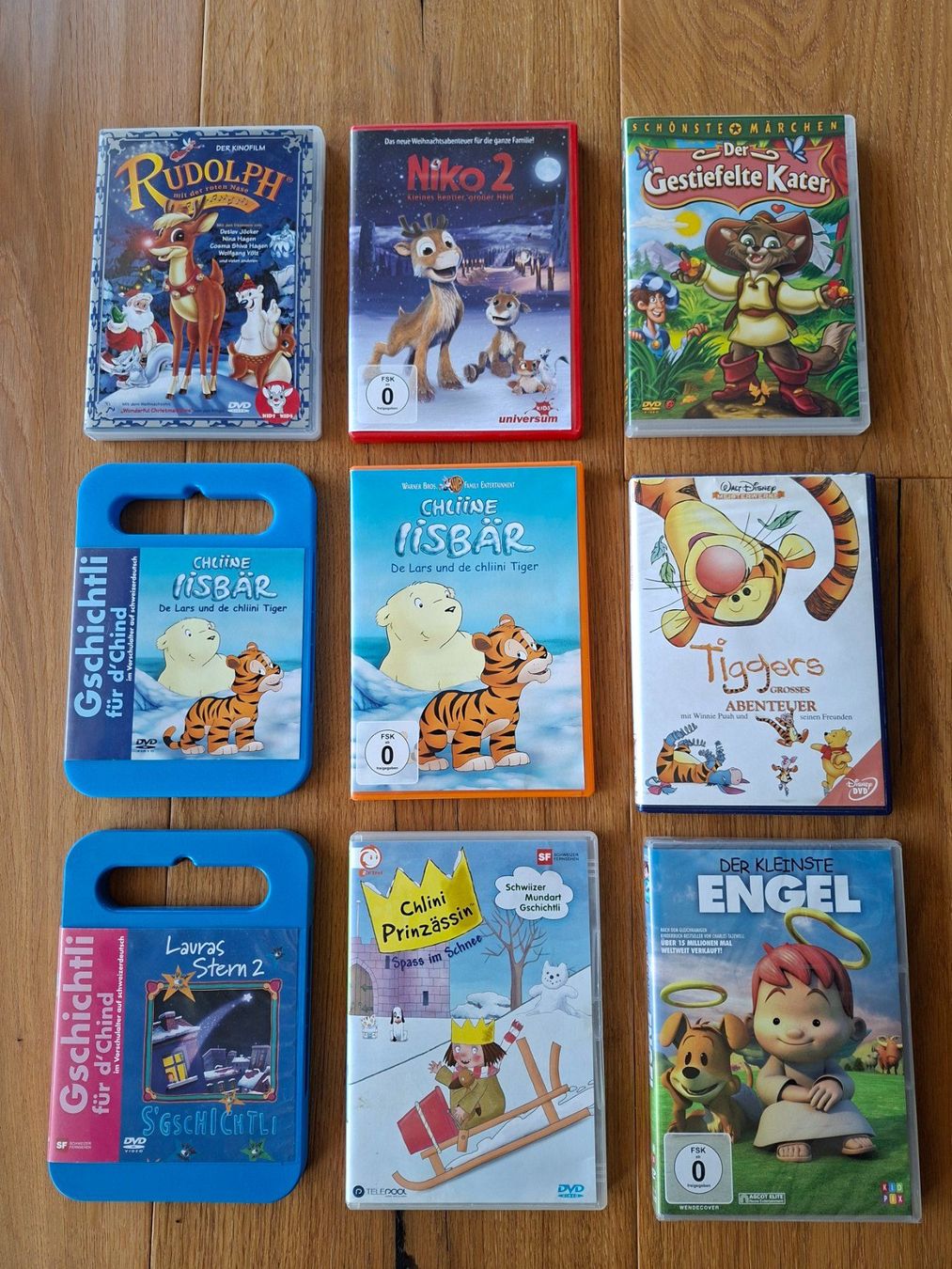 Alle DVDs: 9x DVD für Kinder – Gebraucht aus Altnau von willpower71