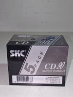 Kasetten 5 Stk. von SKC CD 90 Super Chrome Neu. (nov611)