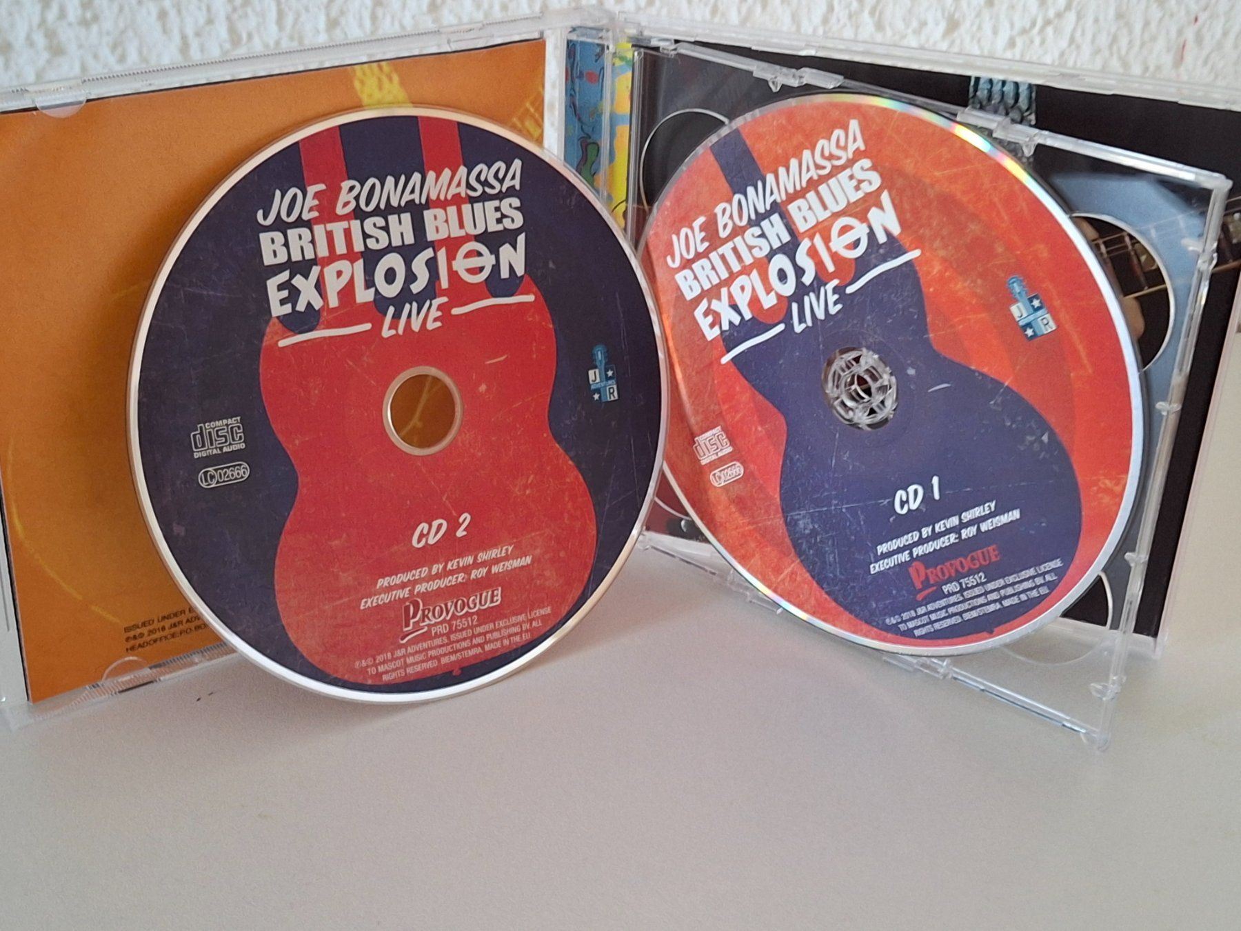 CD: 2CD Joe Bonamassa -  British Blues Explosion Live – Usato da Aarberg venduto da Jackup1 2