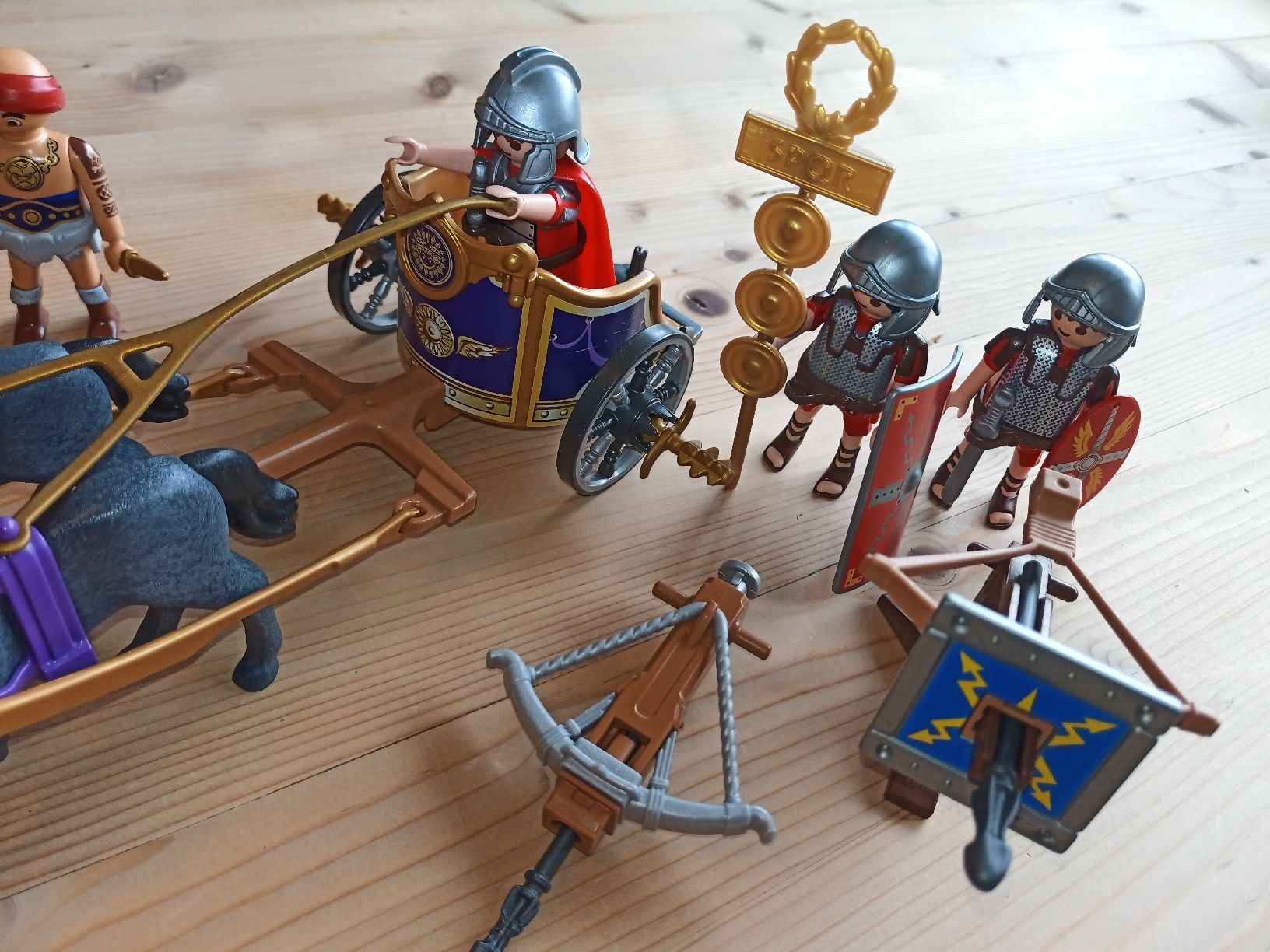 Playmobil Giocattoli: Playmobil Römischer Streiwagen – Usato da Basel venduto da kayabo 1
