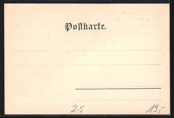 Cartoline postali: Ansichtskarte ohne Motiv mit Spruch, All – Usato da Berlin venduto da bartko-reher 1