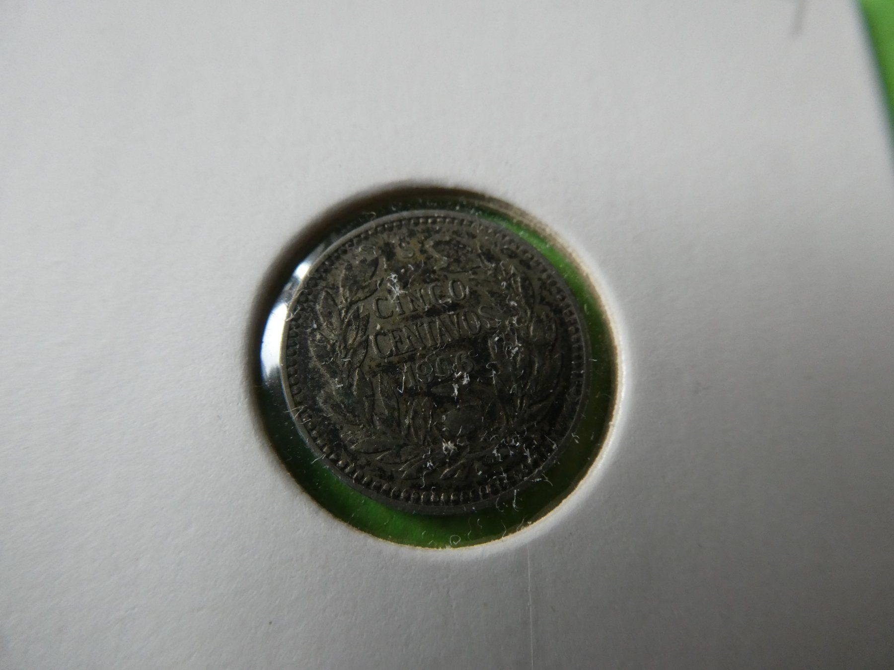 Tutti le monete: Chile 1906, 5 Centavos - Silber – Usato da Hinterforst venduto da Rohusri 1