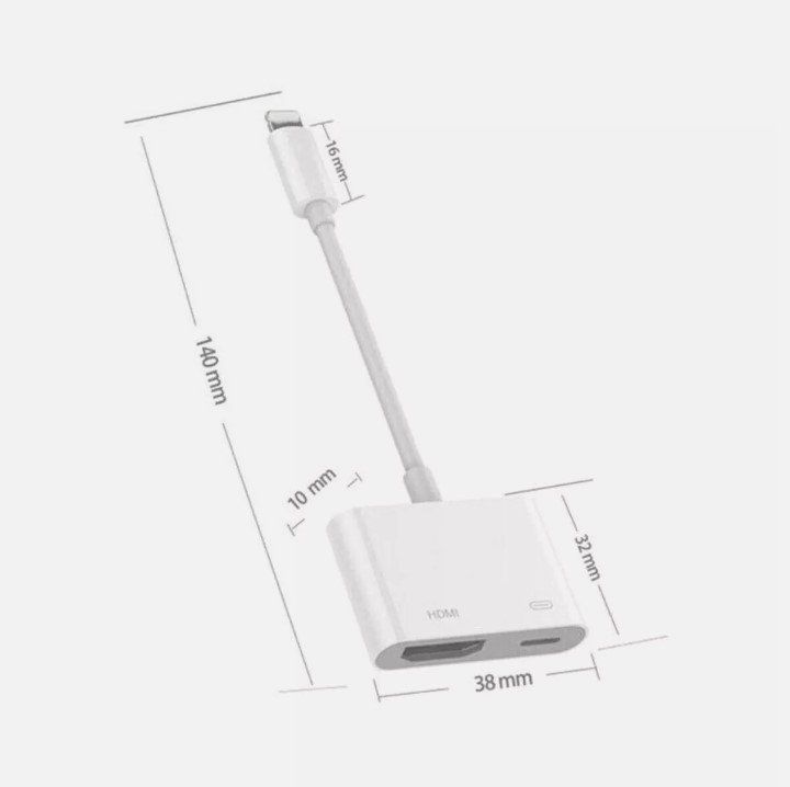 Laufwerke & Adapter: Adapter Lightning auf HDMI für Apple iPhone ipad – Neu (gemäss Beschreibung) aus Kirchdorf AG von Apost008 2