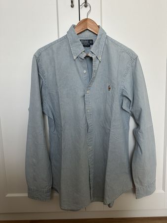 Polo Ralph Lauren Hemd Slim Fit hellblau Grösse M