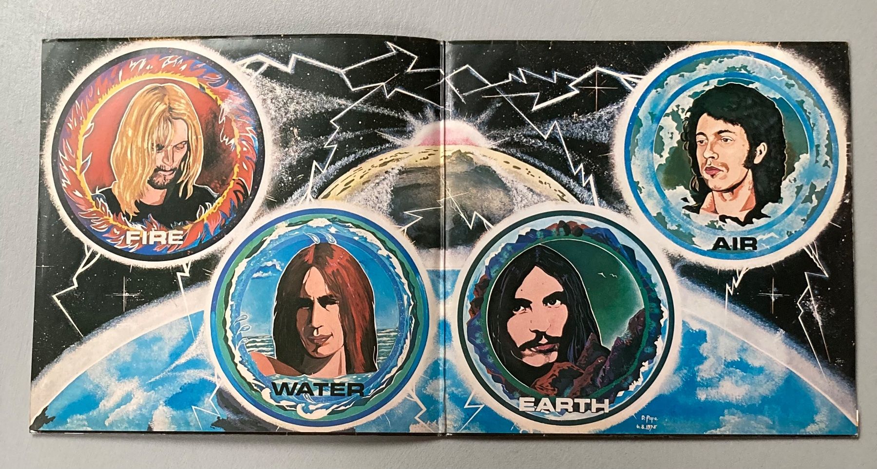Dischi in vinile: Jane - Fire, Water, Earth & Air - LP – Usato da dachsen venduto da oheio 2