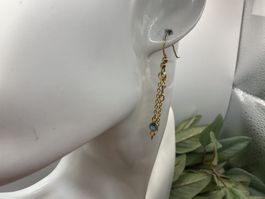 Ohrhänger Sterlingsilber mit Topas