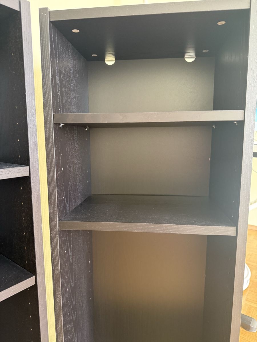 Ikea Étagères: 2 Ikea Billy bookcases black – D'occasion à Zürich par lar_7kyg 2