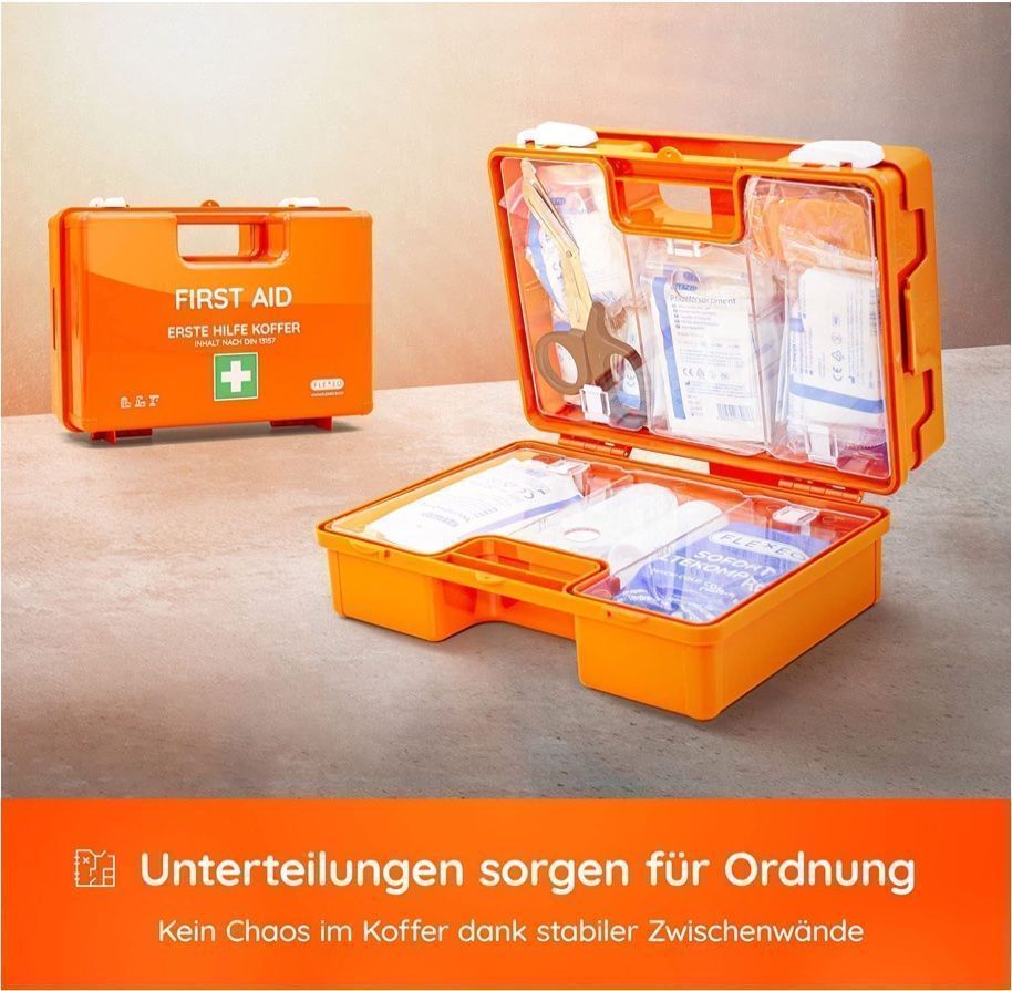 Kit di pronto soccorso: Erste-Hilfe-Koffer DIN 13157 – Nuovo e nell'imballaggio originale da Bülach venduto da StoreInShop.com 1