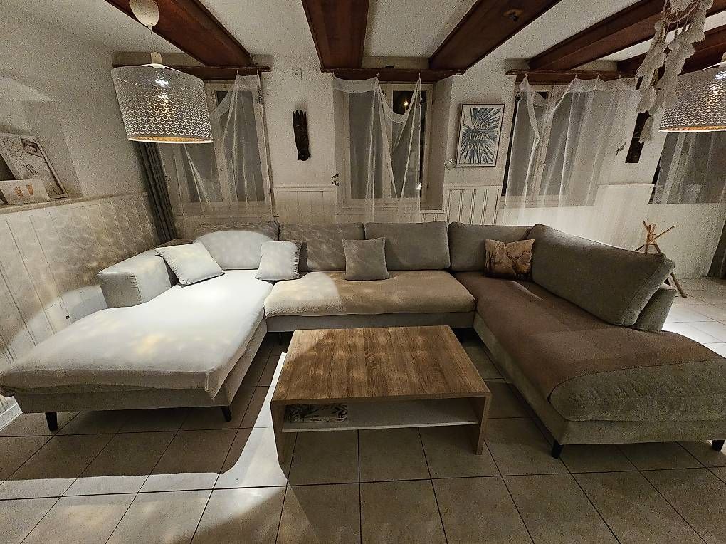 Conforama Sofas: Wohnlandschaft wunderschöne Couch Sofa – Gebraucht aus Mellingen von sim_tsn9