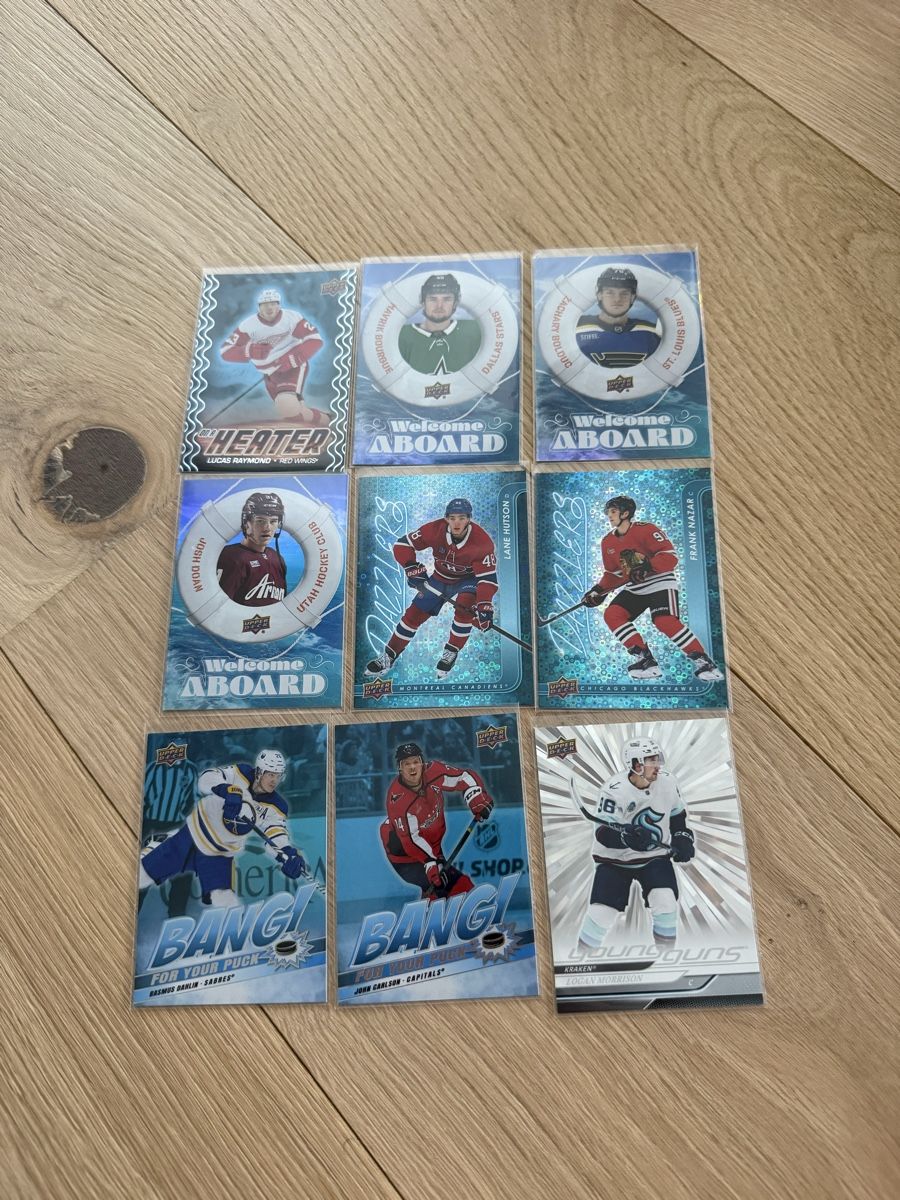 NHL Sammelbilder & Trading cards: 54 Special Upper Deck 24-25 NHL Cards – Neu (gemäss Beschreibung) aus Goldach von Swiizzy27 1